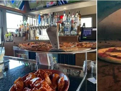 The Marsh bar with craft beers and pizza